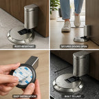 Floor Door Stopper Push-Down Locking Rust-Resistant Zinc Alloy