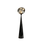 Floor Lamp Glass Orb Three-Color Dimming Remote Control