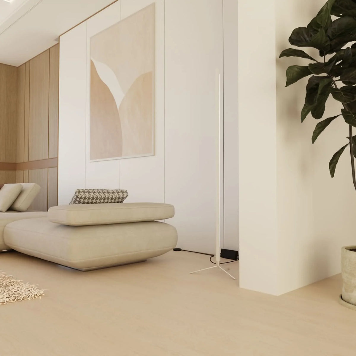 Floor Lamp Smart Dimmable Remote & App Control