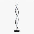 Floor Lamp Spiral Design Adjustable LED Ambient Lighting