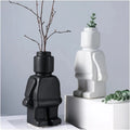 Flower Pot Compact Resin Easy-Care