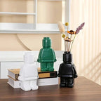 Flower Pot Compact Resin Easy-Care
