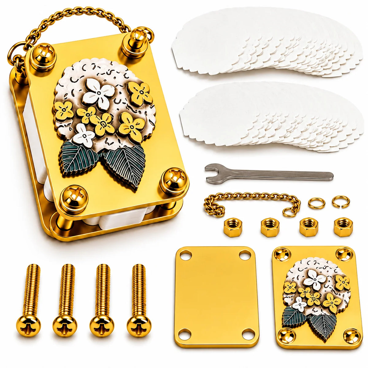 Flower Press Pocket-Size Four Adjustable Bolts Carry Loop