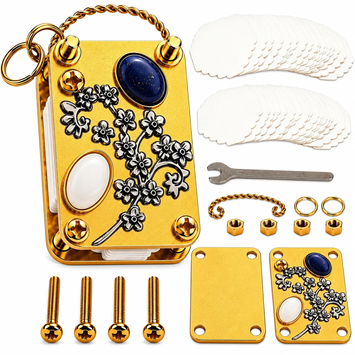 Flower Press Pocket-Size Four Adjustable Bolts Carry Loop