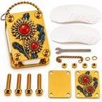 Flower Press Pocket-Size Four Adjustable Bolts Carry Loop
