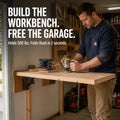 Folding Bracket Self-Locking 500 lb Capacity Per Pair
