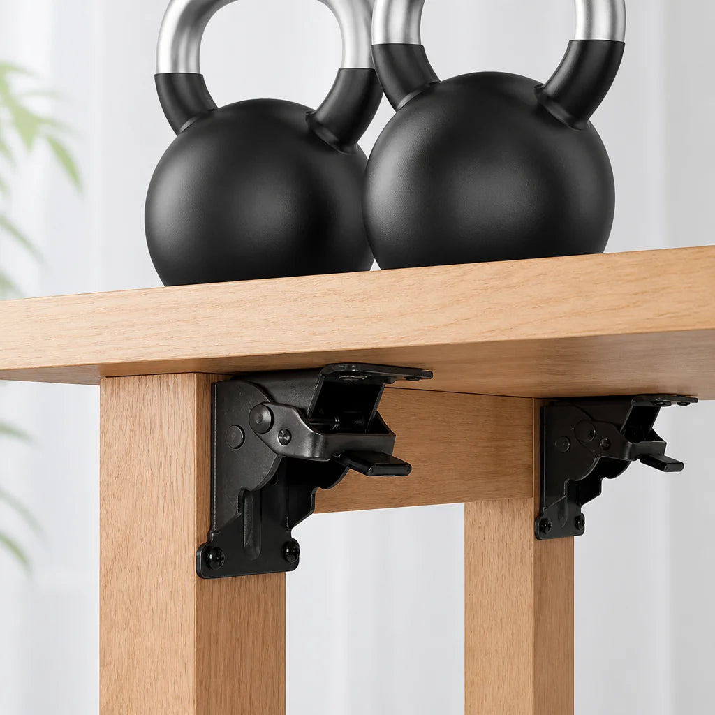 Folding Bracket Set Two-Piece Self-Locking Manganese Steel