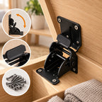 Folding Bracket Set Two-Piece Self-Locking Manganese Steel
