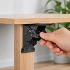 Folding Bracket Set Two-Piece Self-Locking Manganese Steel