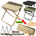 Folding Camping Chair Waterproof Seat & Carry Bag 331 lb