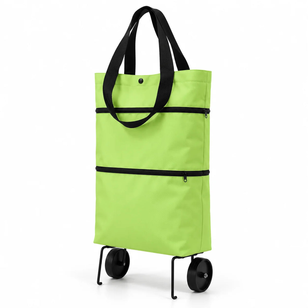 Folding Shopping Bag Trolley & Shoulder Water-Repellent