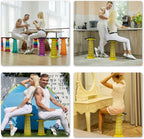 Folding Stool Height-Adjustable 9–52 cm Ultra-Lightweight Non-Slip Base