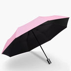Folding Umbrella Automatic Open-Close UV-Protective Fiberglass Frame
