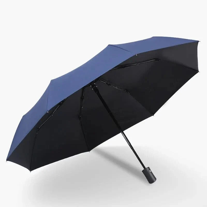 Folding Umbrella Automatic Open-Close UV-Protective Fiberglass Frame