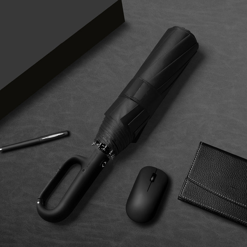 Folding Umbrella Semi-Automatic UV-Blocking & Wind-Resistant
