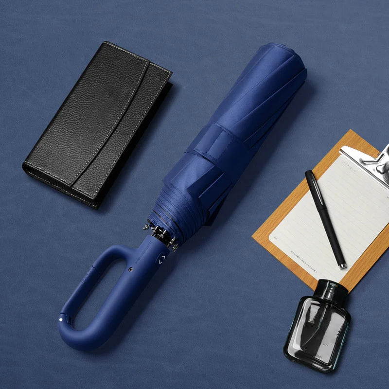 Folding Umbrella Semi-Automatic UV-Blocking & Wind-Resistant