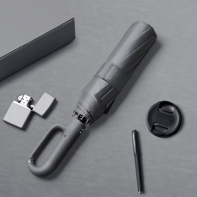 Folding Umbrella Semi-Automatic UV-Blocking & Wind-Resistant