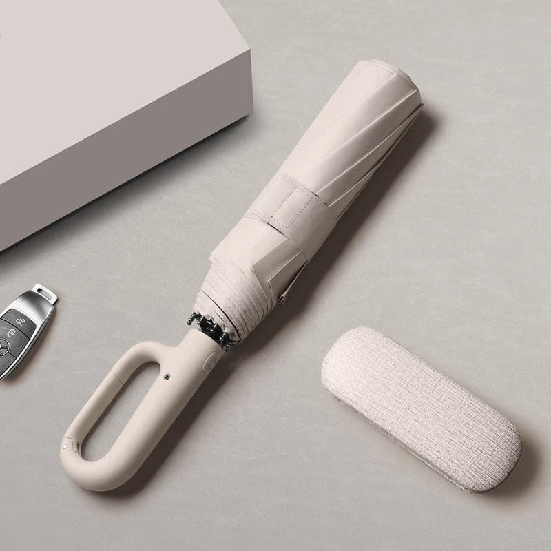 Folding Umbrella Semi-Automatic UV-Blocking & Wind-Resistant