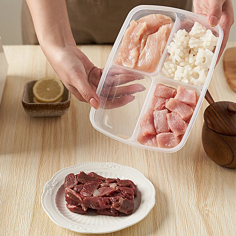 Food Storage Container Airtight Divided BPA-Free