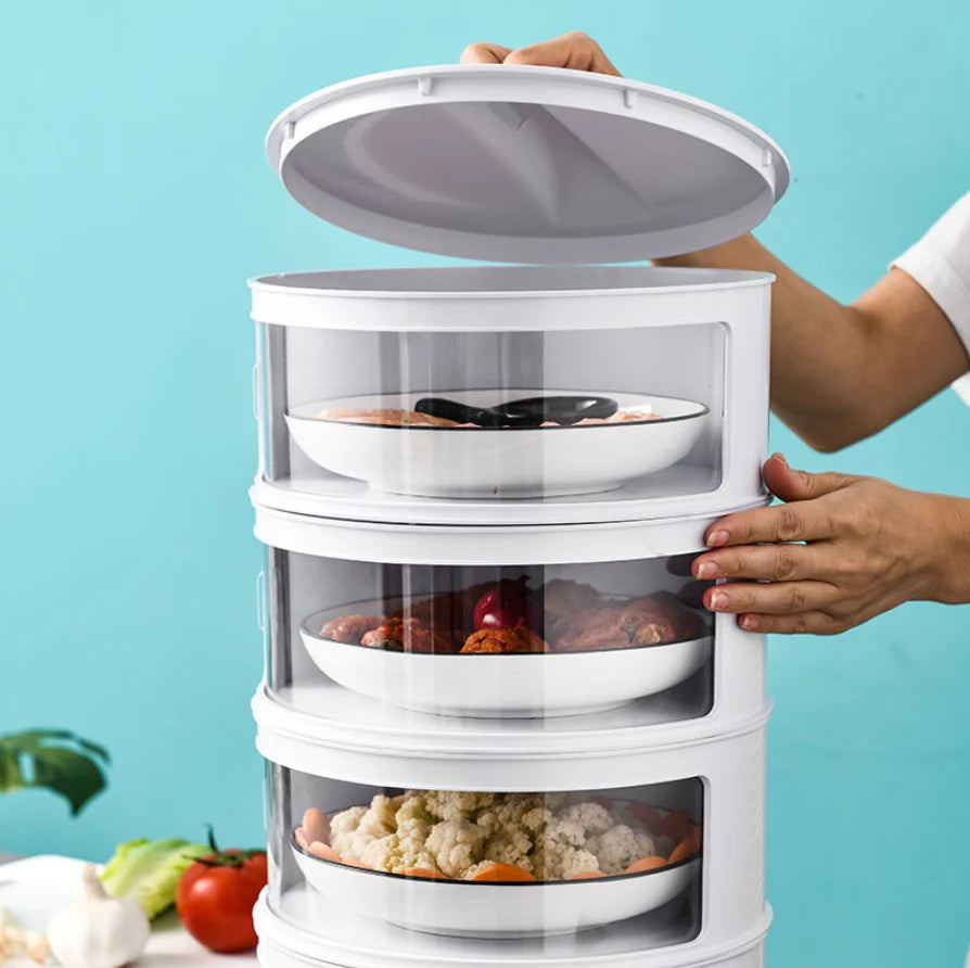 Food Storage Container Stackable Dust-Tight Removable Lid