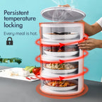 Food Storage Container Stackable Dust-Tight Removable Lid