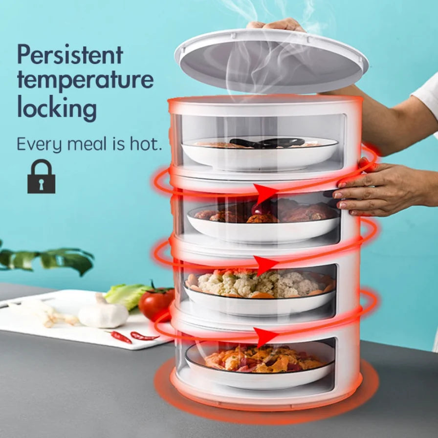 Food Storage Container Stackable Dust-Tight Removable Lid