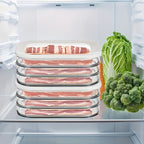 Food Storage Container Stackable Leak-Proof Space-Saving