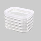 Food Storage Container Stackable Leak-Proof Space-Saving