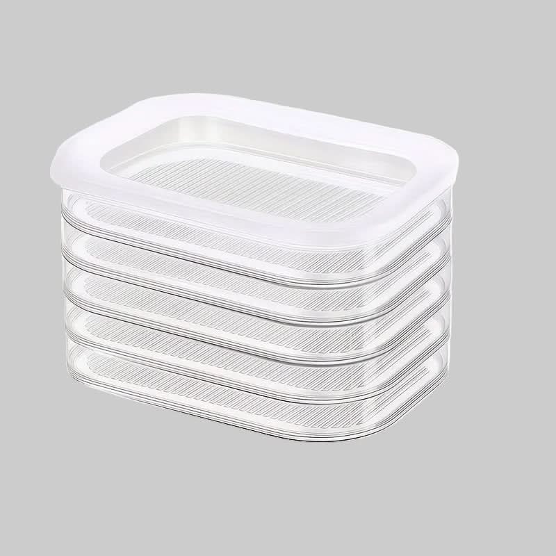 Food Storage Container Stackable Leak-Proof Space-Saving