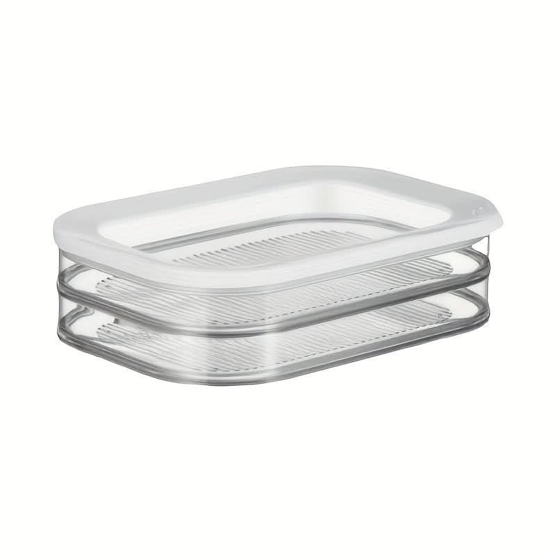 Food Storage Container Stackable Leak-Proof Space-Saving