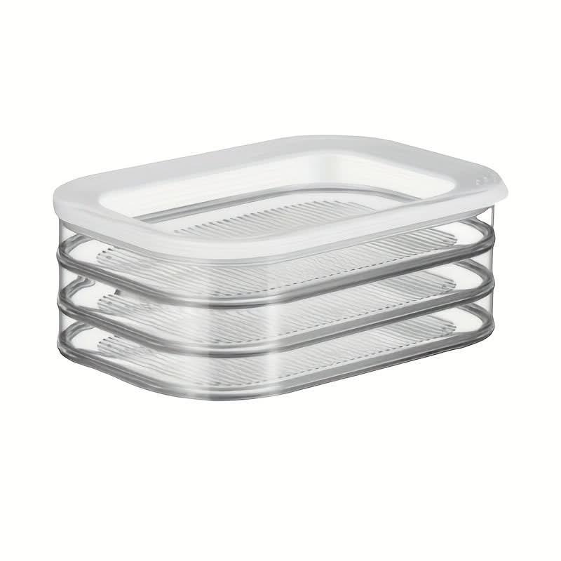 Food Storage Container Stackable Leak-Proof Space-Saving