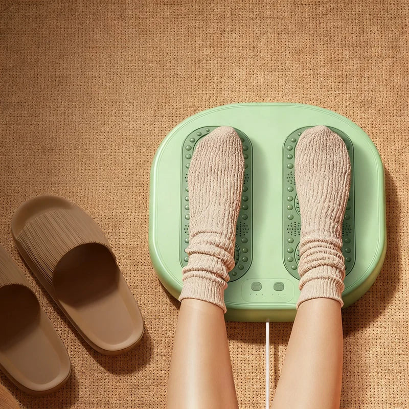 Foot Warming Mat Adjustable Heat & Massage