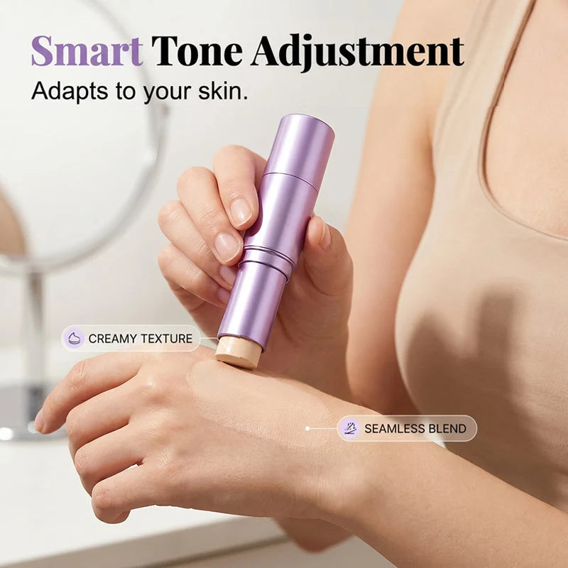 Foundation Stick Built-In Brush Smudge-Resistant Coverage