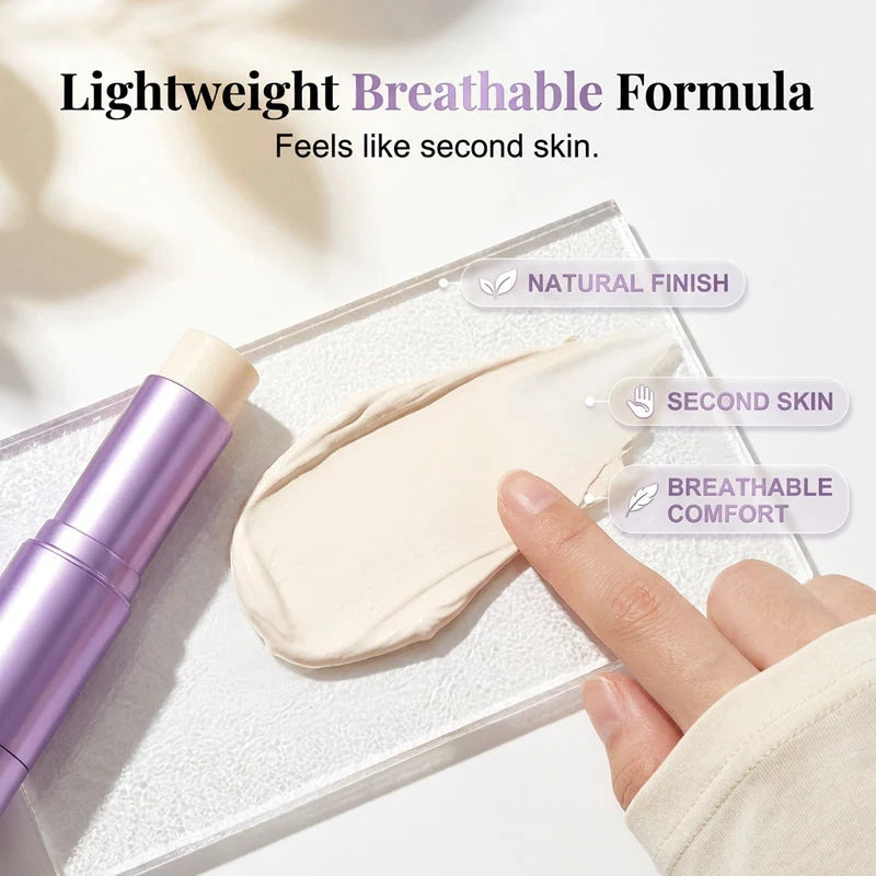 Foundation Stick Built-In Brush Smudge-Resistant Coverage
