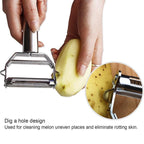 French Fry Cutter Stainless Steel Blades & Interchangeable Grids