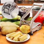 French Fry Cutter Stainless Steel Blades & Interchangeable Grids