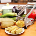 French Fry Cutter Stainless Steel Blades & Interchangeable Grids