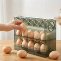 Fridge Egg Organizer Stackable & Space-Saving BPA-Free