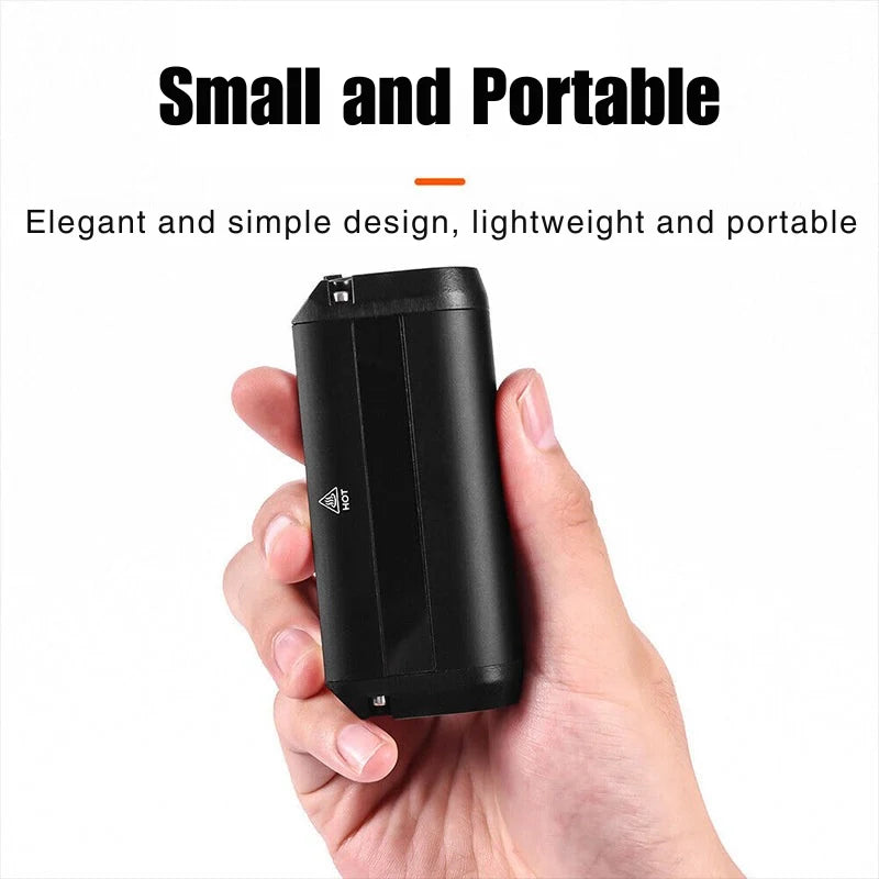 Front Bike Light 900 Lumens 180° Illumination USB Rechargeable