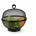 Fruit Basket Breathable Steel Mesh Lid & Strainer