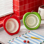 Fruit Strainer Basket Double-Layer Stackable Wash & Serve