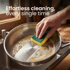 Frying Pan Pure Titanium Uncoated PFAS-Free Oven-Safe to 750°F