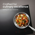 Frying Pan Pure Titanium Uncoated PFAS-Free Oven-Safe to 750°F