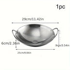 Frying Pan Stainless Steel Honeycomb Non-Stick Scratch-Resistant