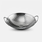 Frying Pan Stainless Steel Honeycomb Non-Stick Scratch-Resistant