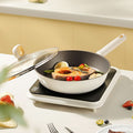 Frying Pan Stainless Steel PFOA-Free Non-Stick Even Heat Distribution