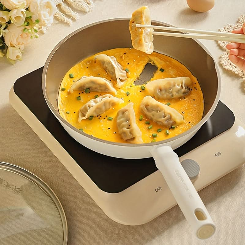 Frying Pan Stainless Steel PFOA-Free Non-Stick Even Heat Distribution