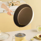 Frying Pan Stainless Steel PFOA-Free Non-Stick Even Heat Distribution