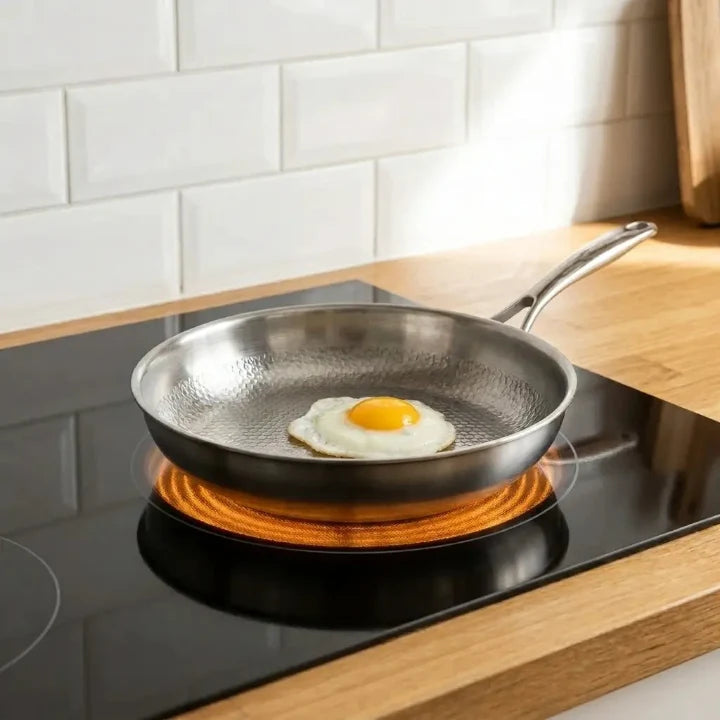Frying Pan Titanium-Coated Induction-Safe & Dishwasher-Safe