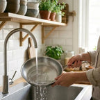Frying Pan Titanium-Coated Induction-Safe & Dishwasher-Safe